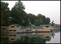 Patoka Lake Marina floating cabins